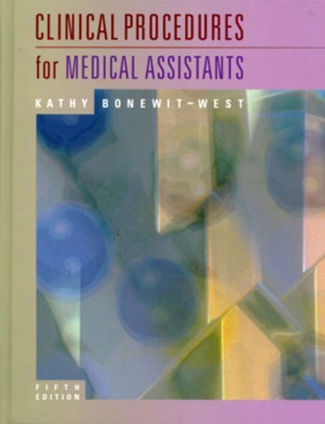 Stock image for Clinical Procedures for Medical Assistants (Book with CD-ROM for Windows Macintosh) for sale by Goodwill Books
