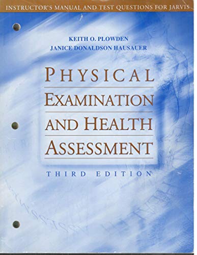 Stock image for Physical Examination and Health Assessment for sale by Better World Books