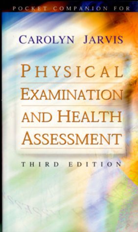 9780721684345: Pocket Companion for Physical Examination and Health Assessment
