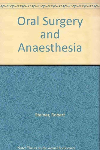 9780721685892: Oral Surgery and Anaesthesia