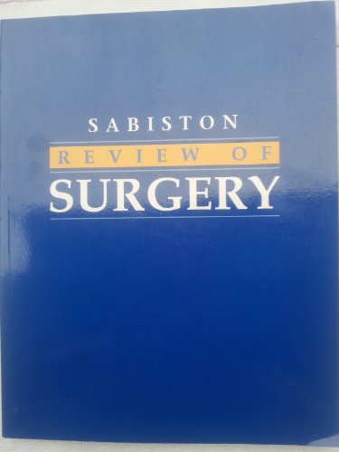9780721686714: Sabiston's Review of Surgery