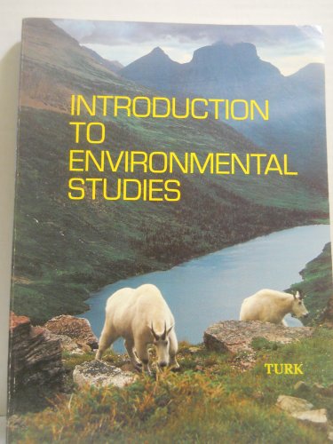 9780721689197: Introduction to Environmental Studies