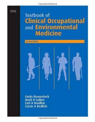 9780721689746: Textbook of Clinical Occupational and Environmental Medicine