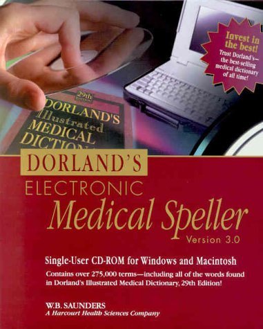 Dorland's Electronic Medical Speller, CD-ROM (9780721691909) by Dorland