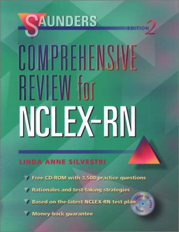 Imagen de archivo de Saunders Comprehensive Review for NCLEX-RN a la venta por Better World Books