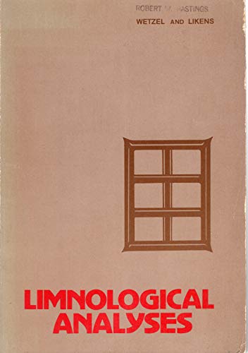 9780721692432: Limnological analyses