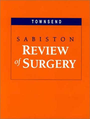 Beispielbild fr Sabiston Review of Surgery zum Verkauf von HPB-Red