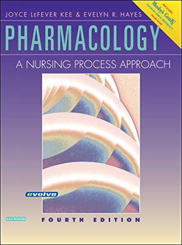 Imagen de archivo de Pharmacology : A Nursing Process Approach a la venta por Better World Books