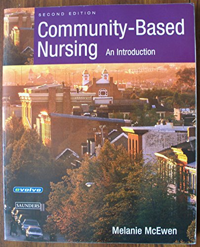Community-Based Nursing: An Introduction. 2nd ed.