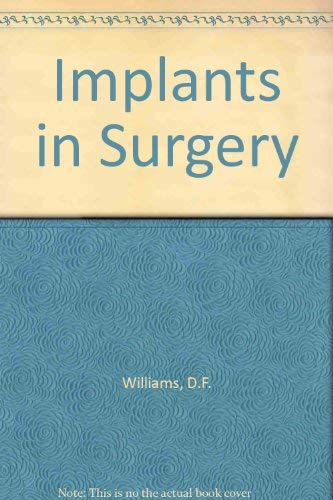 9780721694474: Implants in surgery