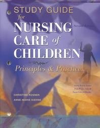 Beispielbild fr Study Guide to accompany Nursing Care of Children zum Verkauf von BookHolders