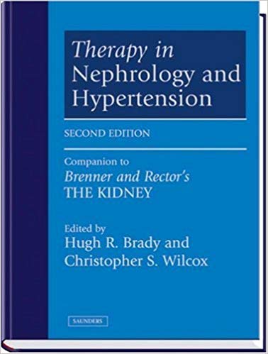 Stock image for Therapy in Nephrology and Hypertension Companion to Brenner and Rector's The Kidney for sale by Boards & Wraps