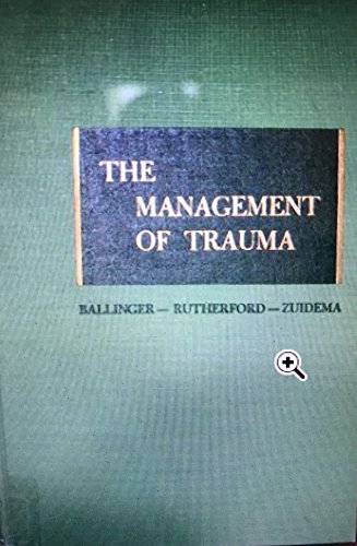 Beispielbild fr The Management of trauma zum Verkauf von HPB-Red