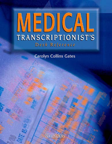 Stock image for Medical Transcriptionist's Desk Reference for sale by Orion Tech