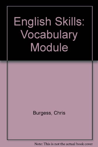 English Skills: Vocabulary Module (English Skills) (9780721706061) by Chris Burgess