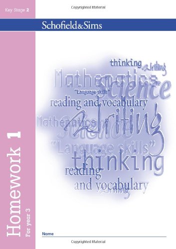 Beispielbild fr Homework Book 1 (of 4): Key Stage 2, Year 3 zum Verkauf von WorldofBooks