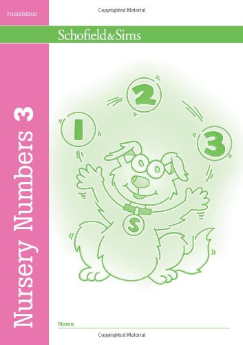 Imagen de archivo de Nursery Numbers Book 3: Early Years Foundation Stage, Ages 3-5 a la venta por WorldofBooks