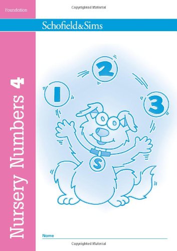 Imagen de archivo de Nursery Numbers Book 4: Early Years Foundation Stage, Ages 3-5 a la venta por WorldofBooks