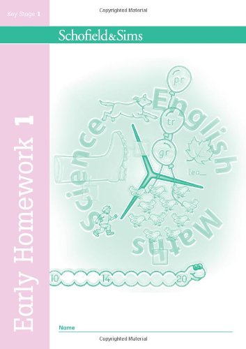 Stock image for Early Homework Book 1 (of 4): Key Stage 1, Years 3 - 6 for sale by WorldofBooks