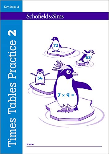 Stock image for Times Tables Practice Book 2: KS2 Maths, Ages 7-11 for sale by AwesomeBooks