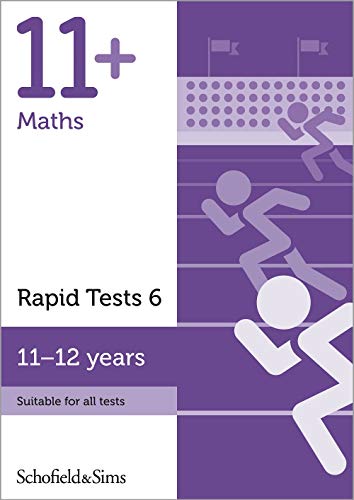 Imagen de archivo de 11+ Maths Rapid Tests Book 6 for GL and CEM: Year 6-7, Ages 11-12 a la venta por WorldofBooks