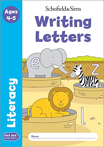 Imagen de archivo de Writing Letters, Get Set Literacy, EYFS, Ages 4-5 (Reception) a la venta por WorldofBooks