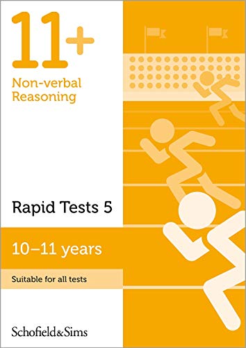 Imagen de archivo de 11+ Non-verbal Reasoning Rapid Tests Book 5 for GL and CEM: Year 6, Ages 10-11 a la venta por WorldofBooks