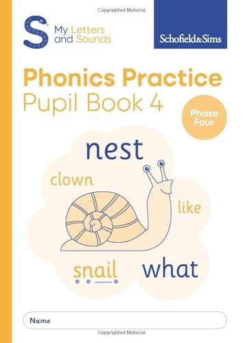 Stock image for My Letters and Sounds Phonics Phase Four Practice Pupil Book 4: Reception, Ages 4-5 for sale by WorldofBooks