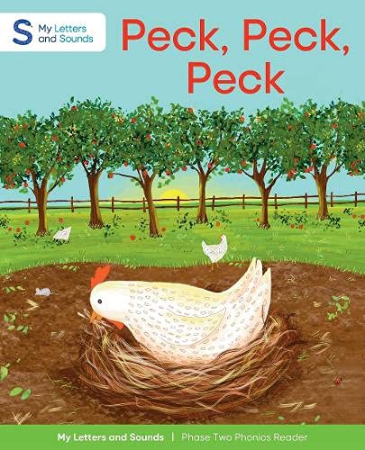 Beispielbild fr Peck, Peck Peck: My Letters and Sounds Phase Two Phonics Reader, Pink A Book Band: Reception, Ages 4-5 zum Verkauf von WorldofBooks