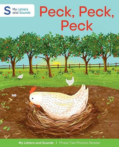 Stock image for Peck, Peck Peck: My Letters and Sounds Phase Two Phonics Reader, Pink A Book Band: Reception, Ages 4-5 for sale by WorldofBooks