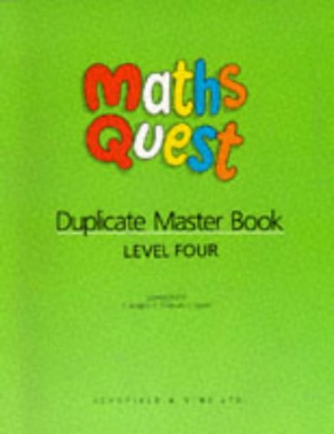 Stock image for Maths Quest: Duplicate Masters: Level Four (Maths Quest) for sale by Phatpocket Limited