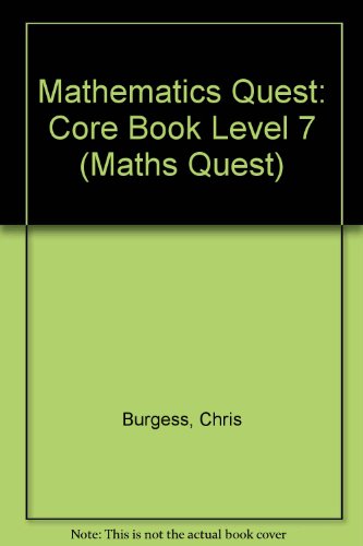 Maths Quest: Core Book: Level Seven (Maths Quest) (9780721724140) by Unknown Author