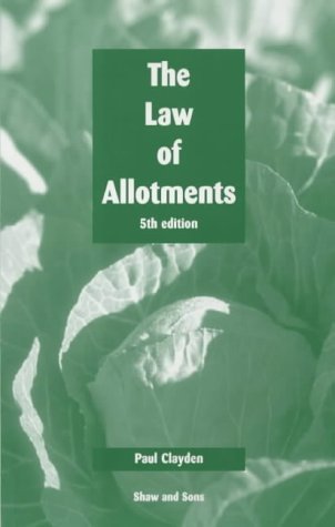 Beispielbild fr Law of Allotments zum Verkauf von WorldofBooks