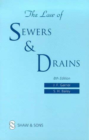 Stock image for Law of Sewers and Drains for sale by Better World Books Ltd