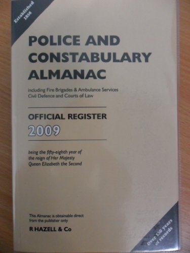 9780721916644: Police and Constabulary Almanac 2009 (Police & Constabulary Almanac) (Police & Constabulary Almanac S.)