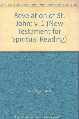 Beispielbild fr The Revelation of St. John: Volume 1 (Volume 24) zum Verkauf von Anybook.com
