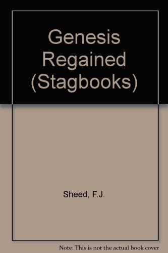 9780722074176: Genesis Regained (Stagbooks S.)