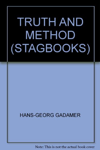 Beispielbild fr Truth and Method (Stagbooks S.) zum Verkauf von WorldofBooks