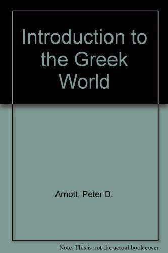 Imagen de archivo de An Introduction to the Greek World a la venta por Better World Books Ltd