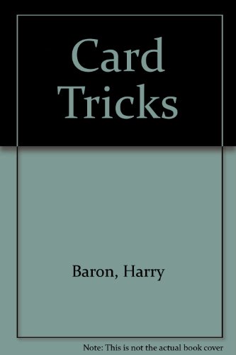 Beispielbild fr Card Tricks zum Verkauf von Goldstone Books