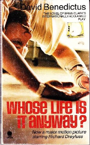 Beispielbild fr Whose Life is it Anyway?: Novel zum Verkauf von WorldofBooks