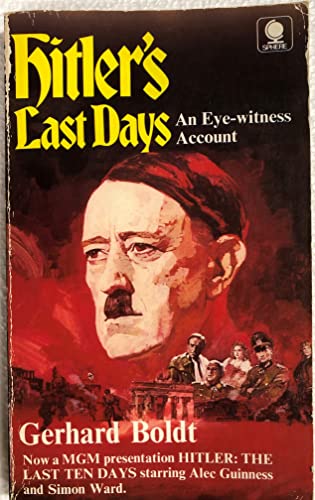 9780722117354: Hitler's Last Days