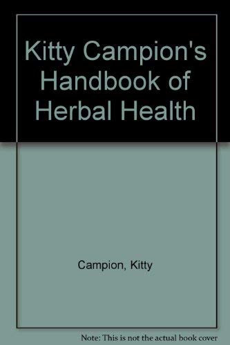 Beispielbild fr Handbook of Herbal Health zum Verkauf von WorldofBooks