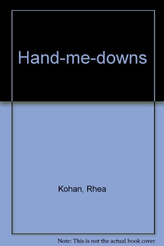 Imagen de archivo de Hand-me-downs a la venta por Hawking Books