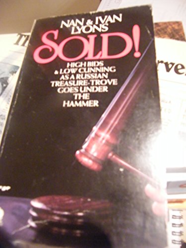 Imagen de archivo de Sold! a la venta por Goldstone Books