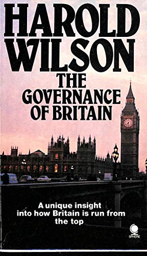 Beispielbild fr Governance of Britain zum Verkauf von WorldofBooks