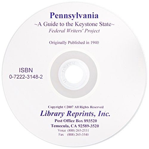 Pennsylvania: A Guide to the Keystone State CD-ROM EDITION (9780722231487) by Federal Writers' Project