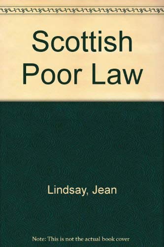 9780722307601: Scottish Poor Law