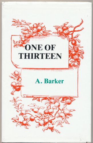 One of Thirteen (9780722326800) by Barker, A.