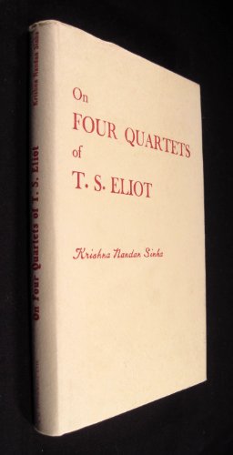 Stock image for On "Four Quartets" of T.S. Eliot for sale by Das Buchregal GmbH